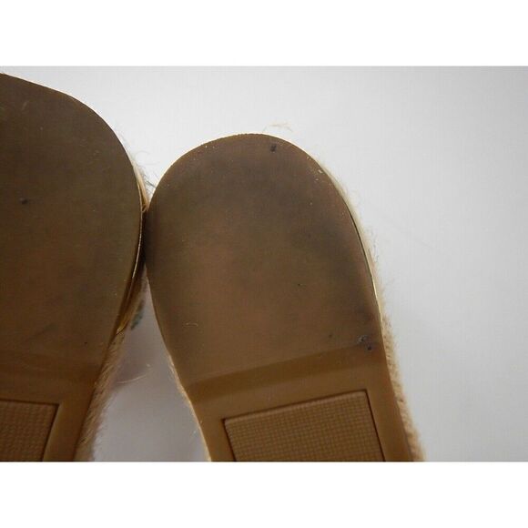 Franco Sarto Clemens Jute Wrapped Espadrille Wedge Sandals, Multi Stripe,Size 8W - Picture 5 of 6